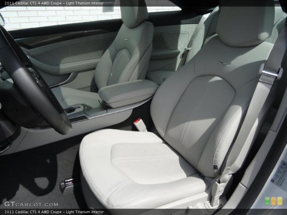 Light Titanium Interior Photo for the 2011 Cadillac CTS 4 AWD Coupe #47541074