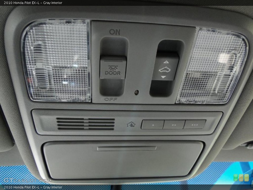 Gray Interior Controls for the 2010 Honda Pilot EX-L #47545727