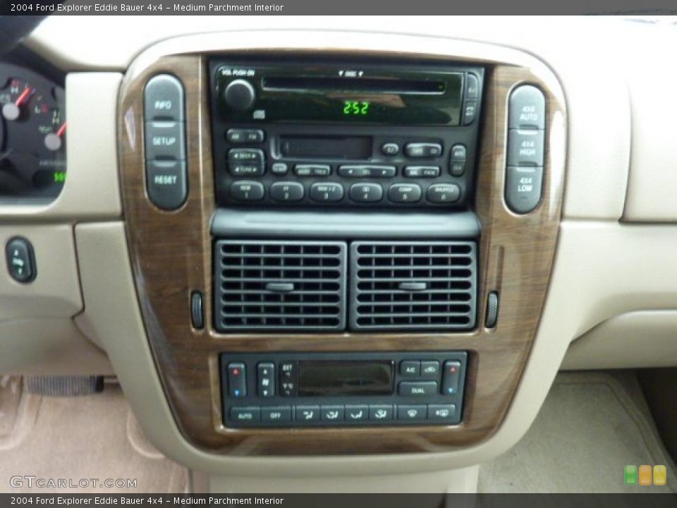 Medium Parchment Interior Controls for the 2004 Ford Explorer Eddie Bauer 4x4 #47548496