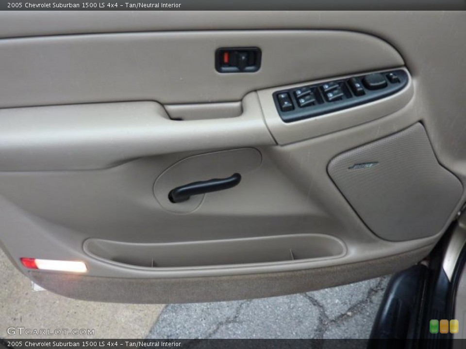 Tan/Neutral Interior Door Panel for the 2005 Chevrolet Suburban 1500 LS 4x4 #47548733