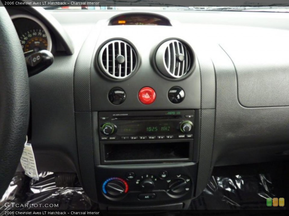 Charcoal Interior Controls for the 2006 Chevrolet Aveo LT Hatchback #47549234