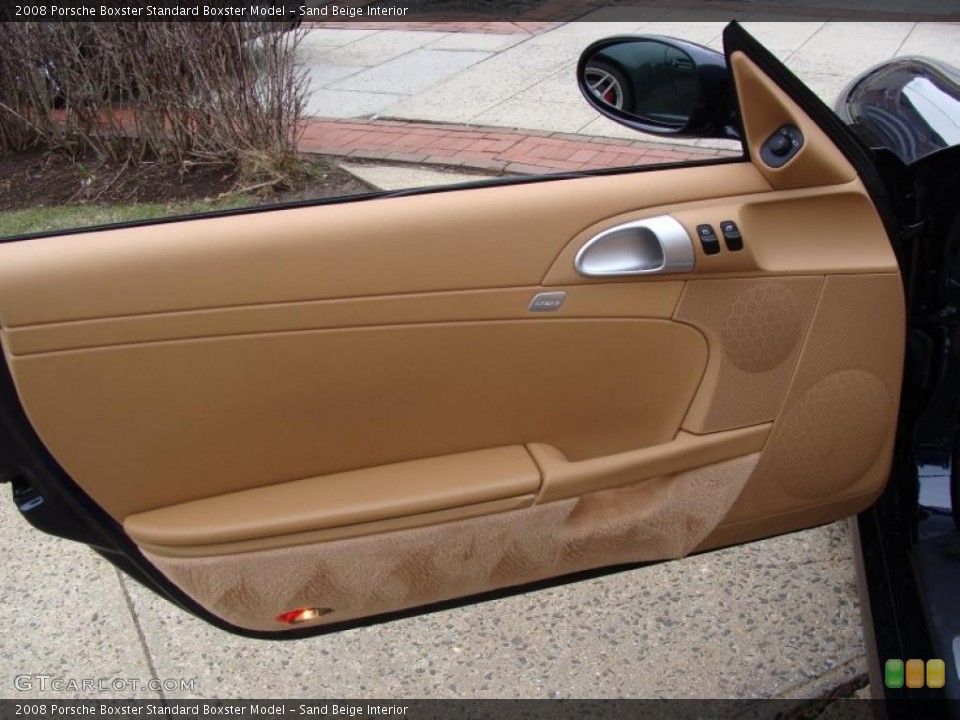 Sand Beige Interior Door Panel for the 2008 Porsche Boxster  #47553176