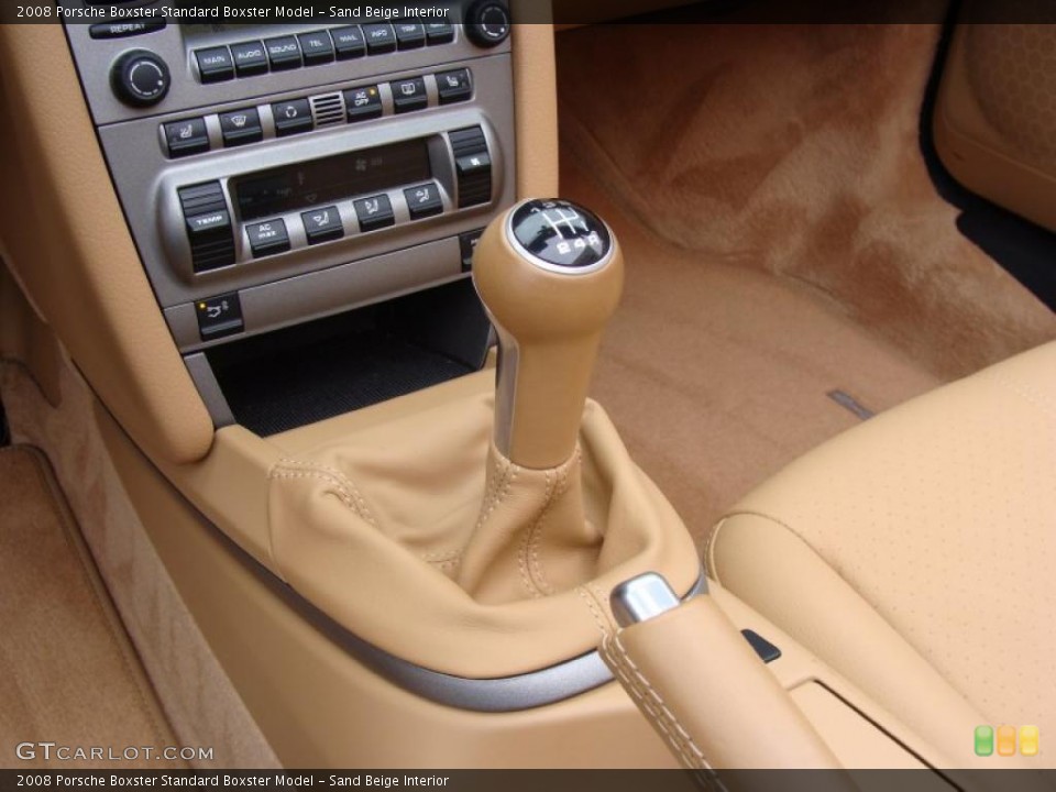 Sand Beige Interior Transmission for the 2008 Porsche Boxster  #47553251