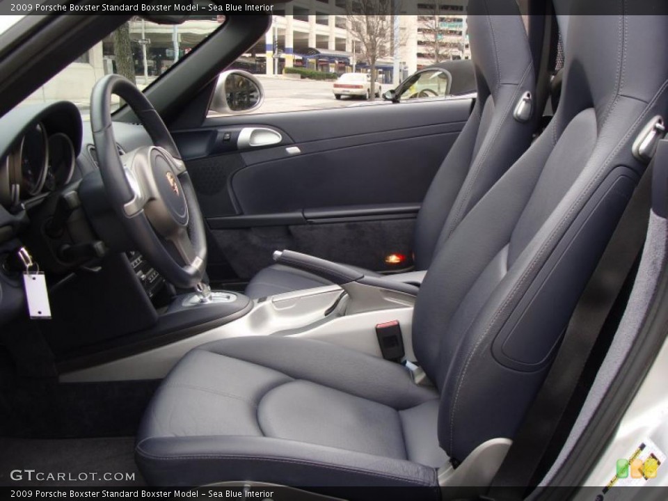 Sea Blue Interior Photo for the 2009 Porsche Boxster  #47553395
