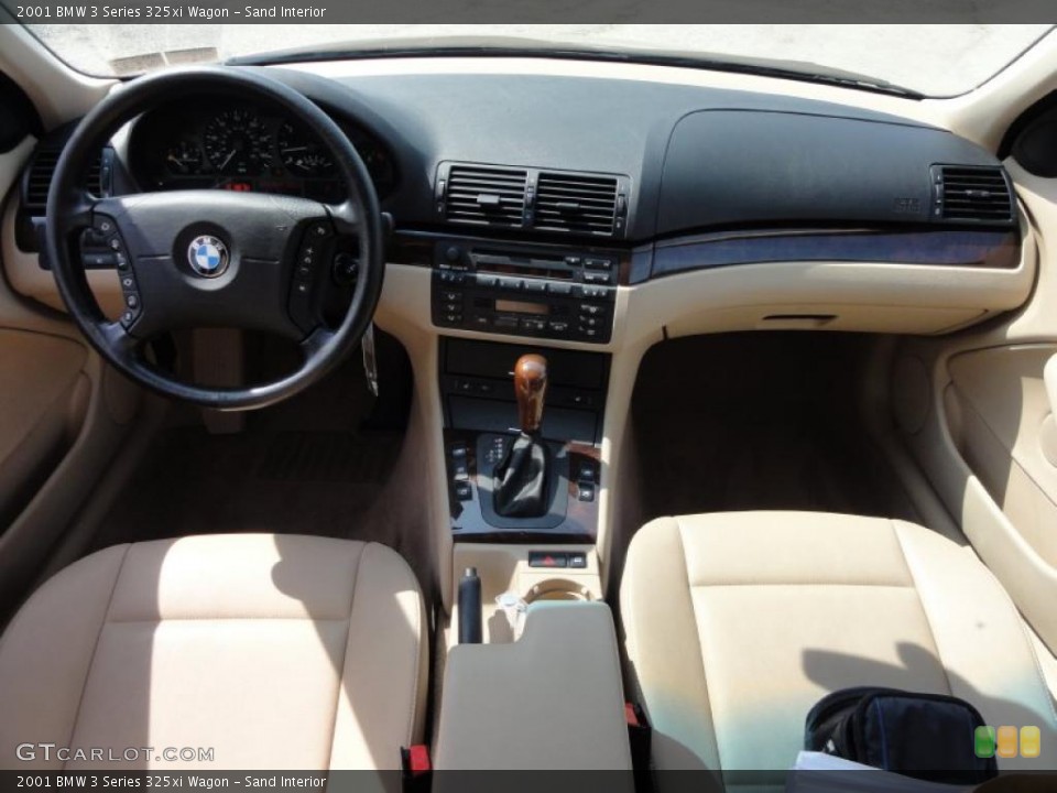 Sand Interior Dashboard for the 2001 BMW 3 Series 325xi Wagon #47554532