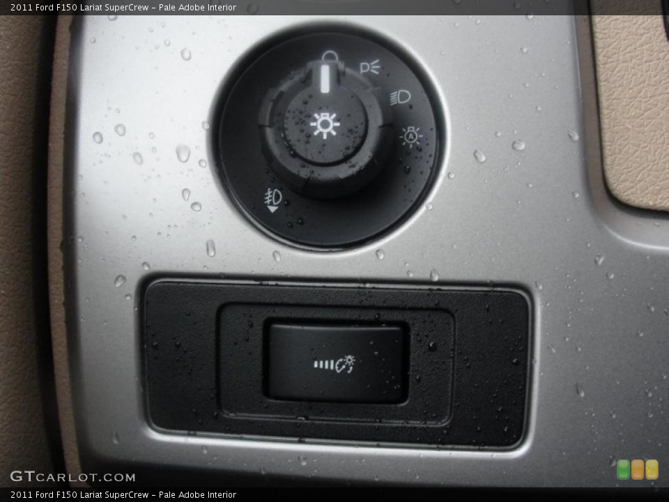 Pale Adobe Interior Controls for the 2011 Ford F150 Lariat SuperCrew #47555318