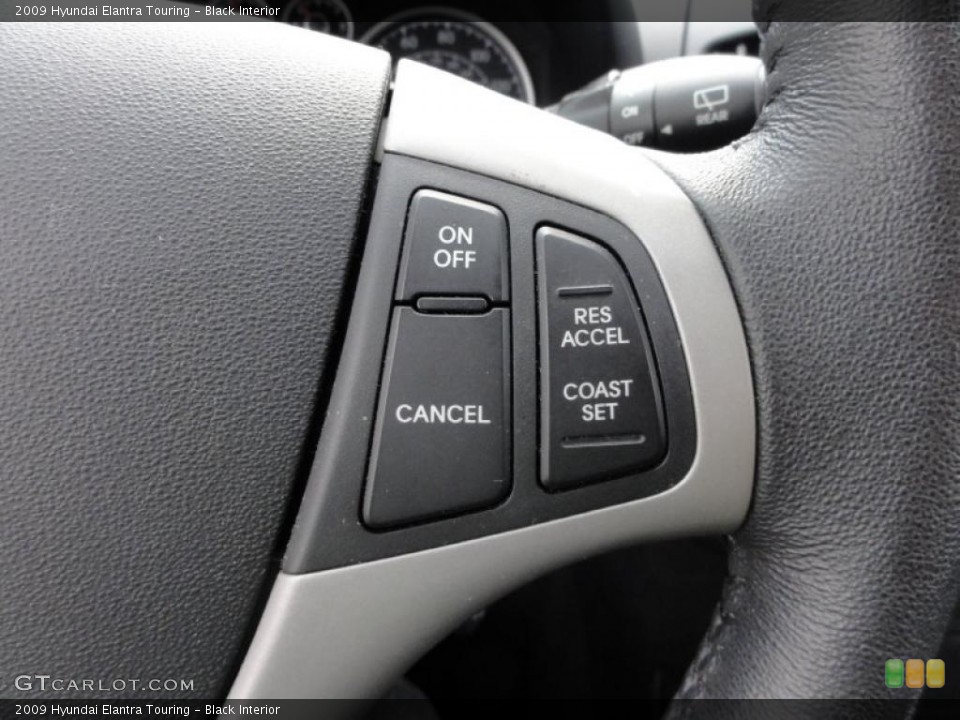 Black Interior Controls for the 2009 Hyundai Elantra Touring #47555516
