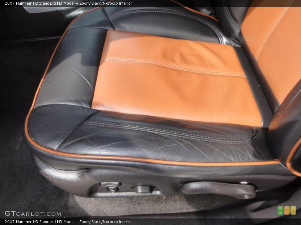 Ebony Black/Morocco Interior Photo for the 2007 Hummer H3  #47555831