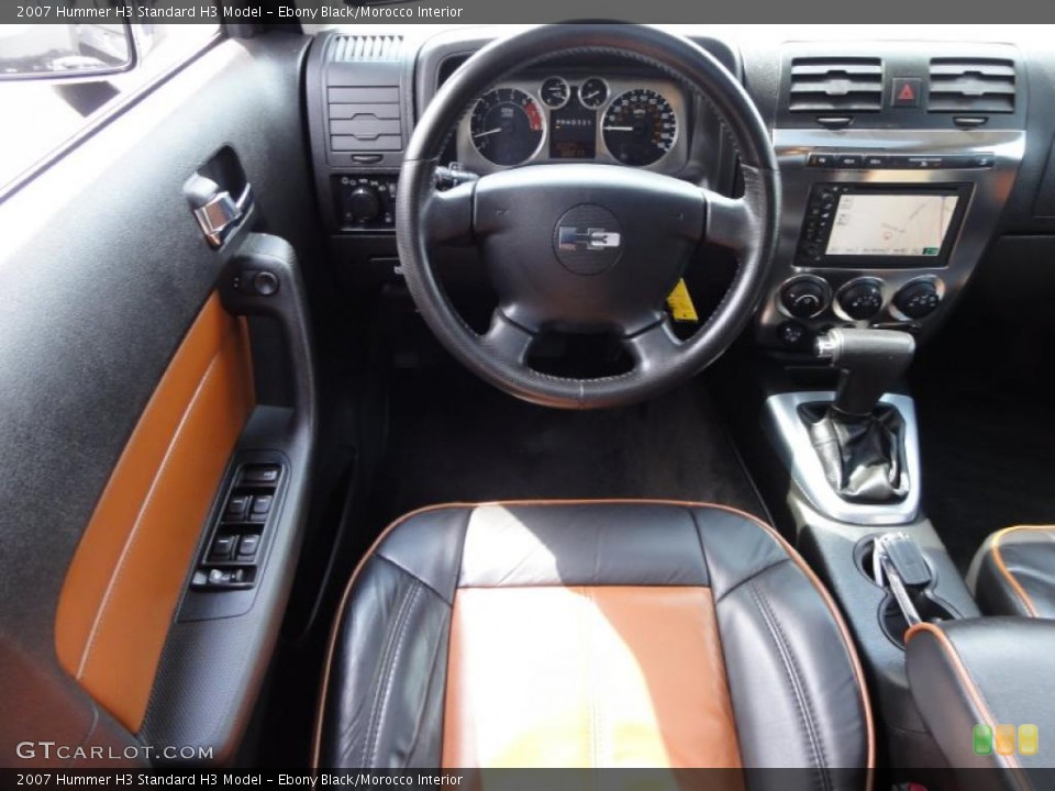 Ebony Black/Morocco Interior Dashboard for the 2007 Hummer H3  #47556050