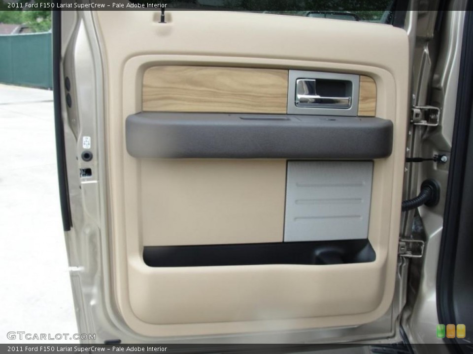 Pale Adobe Interior Door Panel for the 2011 Ford F150 Lariat SuperCrew #47556944