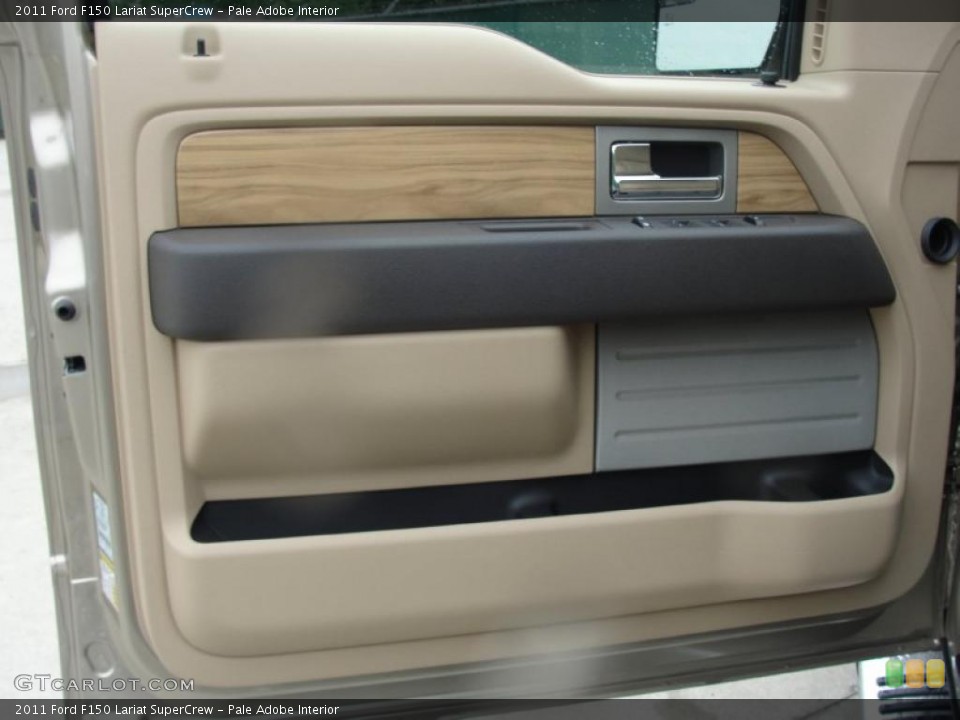 Pale Adobe Interior Door Panel for the 2011 Ford F150 Lariat SuperCrew #47556971