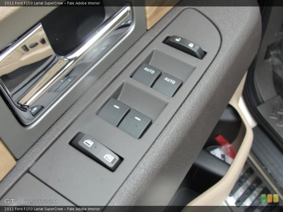 Pale Adobe Interior Controls for the 2011 Ford F150 Lariat SuperCrew #47556986