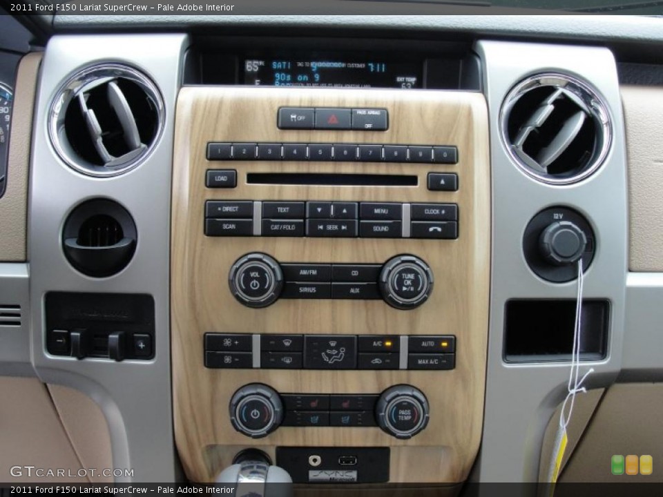 Pale Adobe Interior Controls for the 2011 Ford F150 Lariat SuperCrew #47557043
