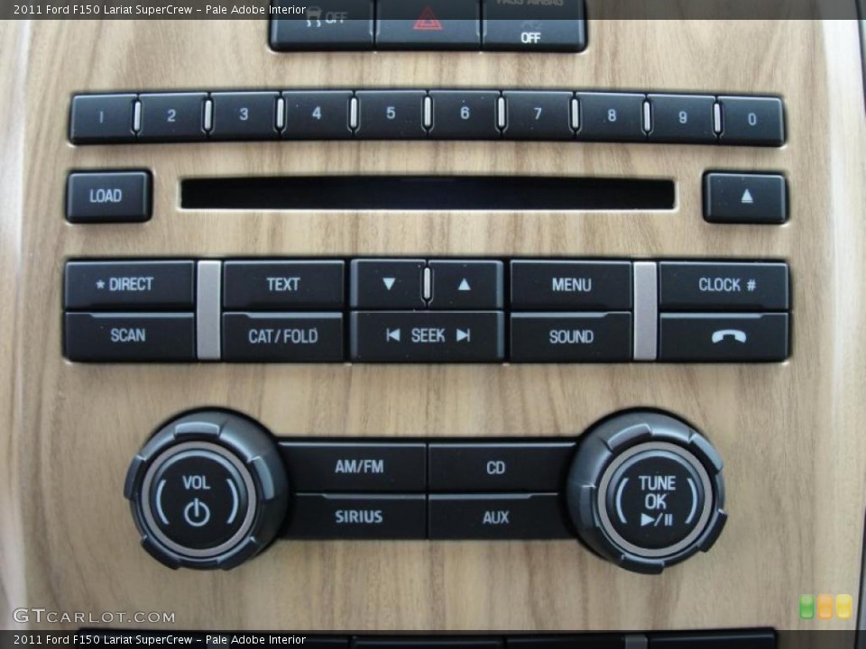 Pale Adobe Interior Controls for the 2011 Ford F150 Lariat SuperCrew #47557067