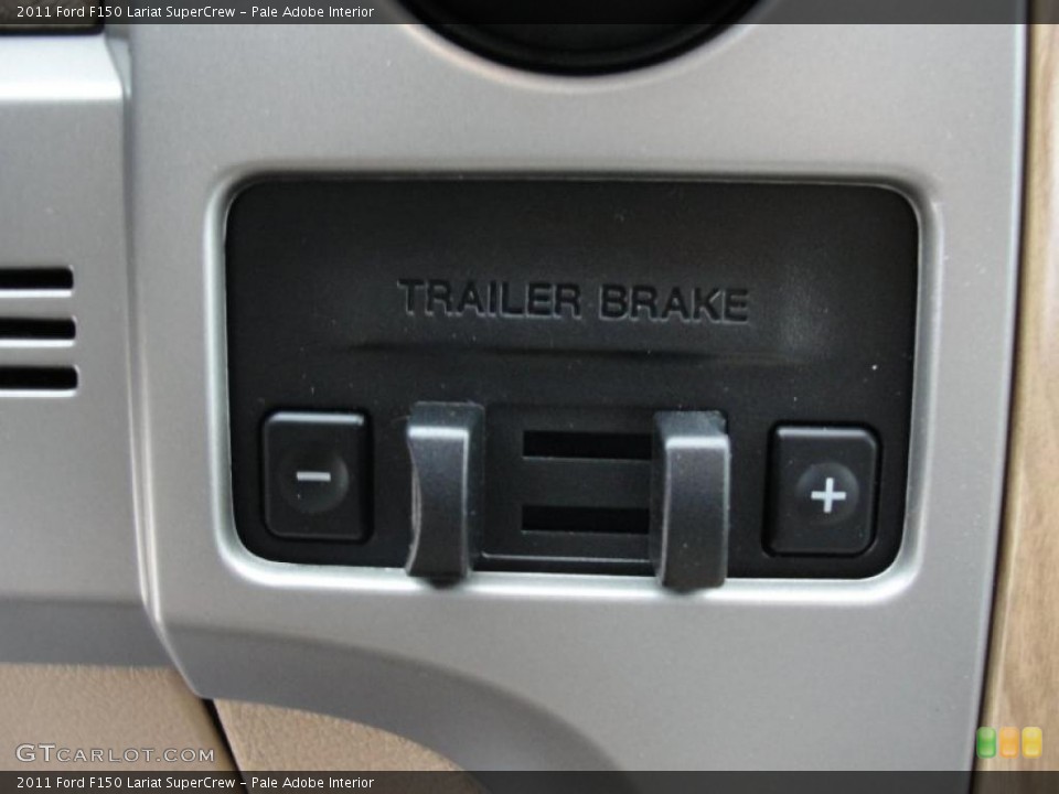 Pale Adobe Interior Controls for the 2011 Ford F150 Lariat SuperCrew #47557118