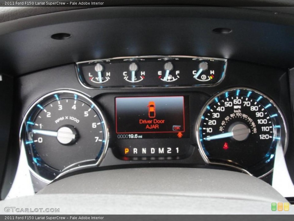 Pale Adobe Interior Gauges for the 2011 Ford F150 Lariat SuperCrew #47557136