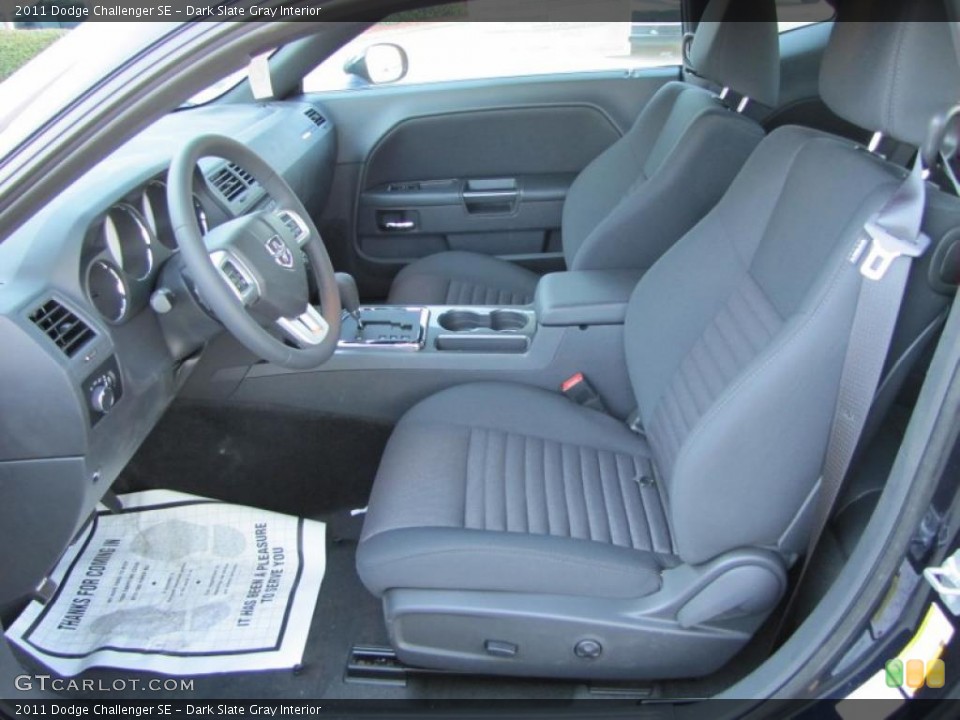 Dark Slate Gray Interior Photo for the 2011 Dodge Challenger SE #47557880