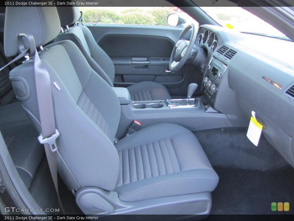 Dark Slate Gray Interior Photo for the 2011 Dodge Challenger SE #47558081