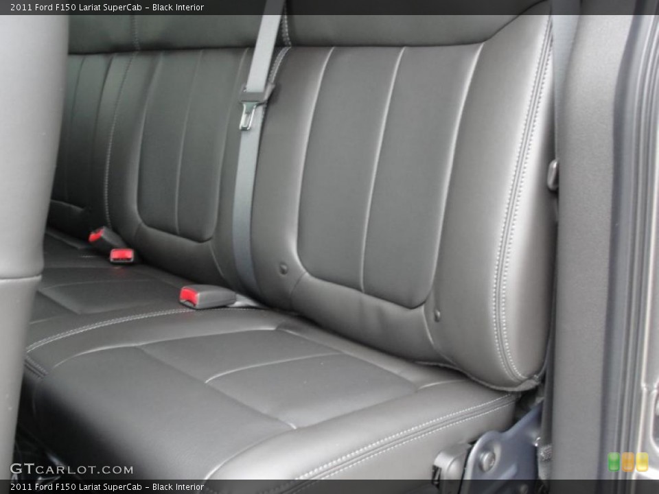 Black Interior Photo for the 2011 Ford F150 Lariat SuperCab #47558117