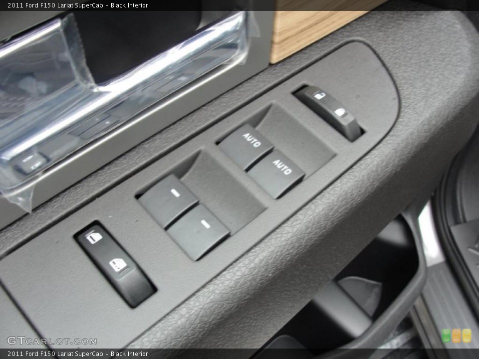 Black Interior Controls for the 2011 Ford F150 Lariat SuperCab #47558147