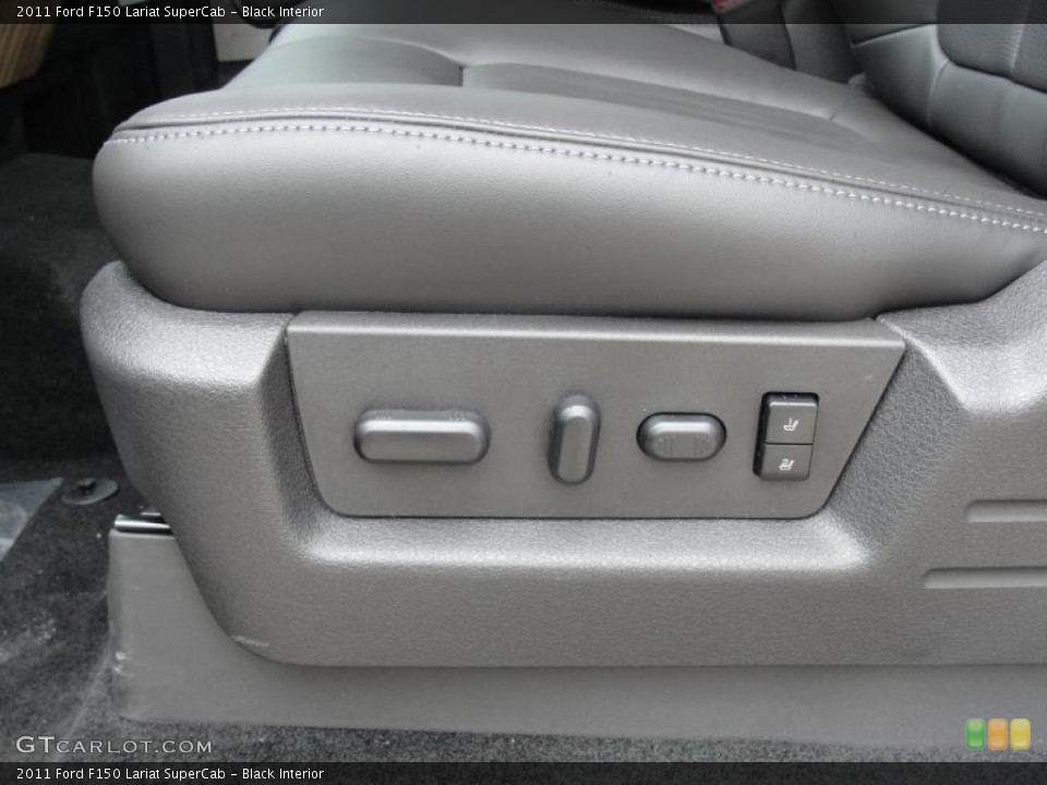 Black Interior Controls for the 2011 Ford F150 Lariat SuperCab #47558180