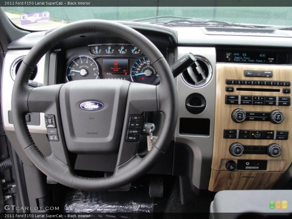 Black Interior Dashboard for the 2011 Ford F150 Lariat SuperCab #47558195