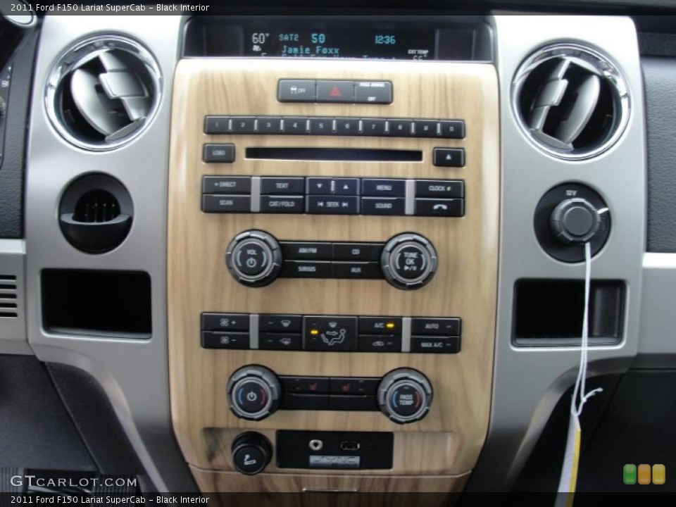 Black Interior Controls for the 2011 Ford F150 Lariat SuperCab #47558216