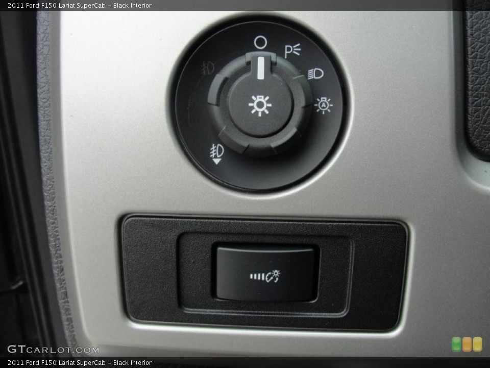 Black Interior Controls for the 2011 Ford F150 Lariat SuperCab #47558324