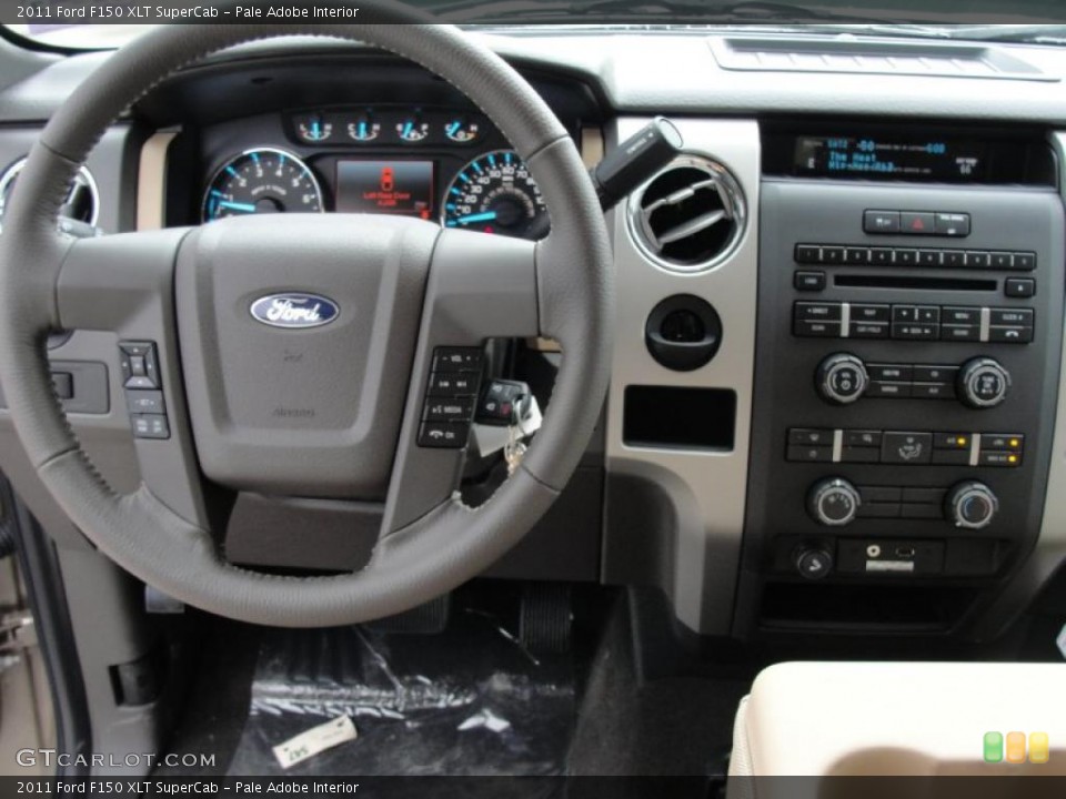 Pale Adobe Interior Dashboard for the 2011 Ford F150 XLT SuperCab #47558777