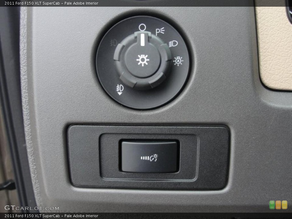 Pale Adobe Interior Controls for the 2011 Ford F150 XLT SuperCab #47558897
