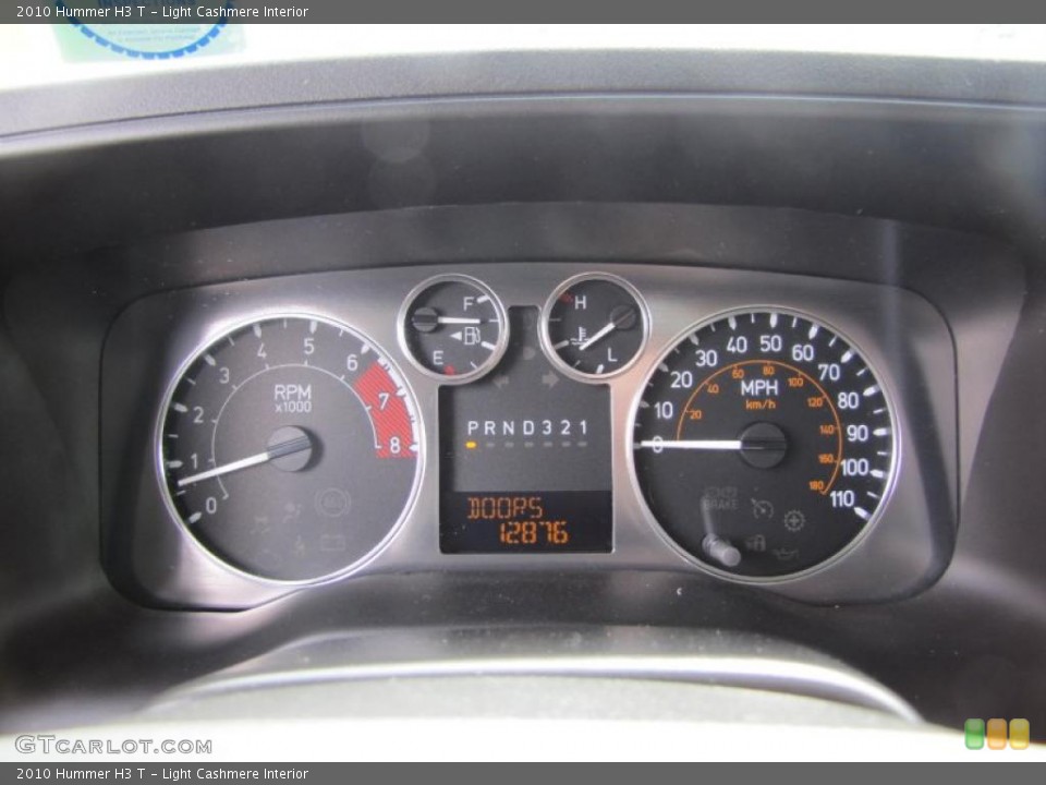 Light Cashmere Interior Gauges for the 2010 Hummer H3 T #47559269