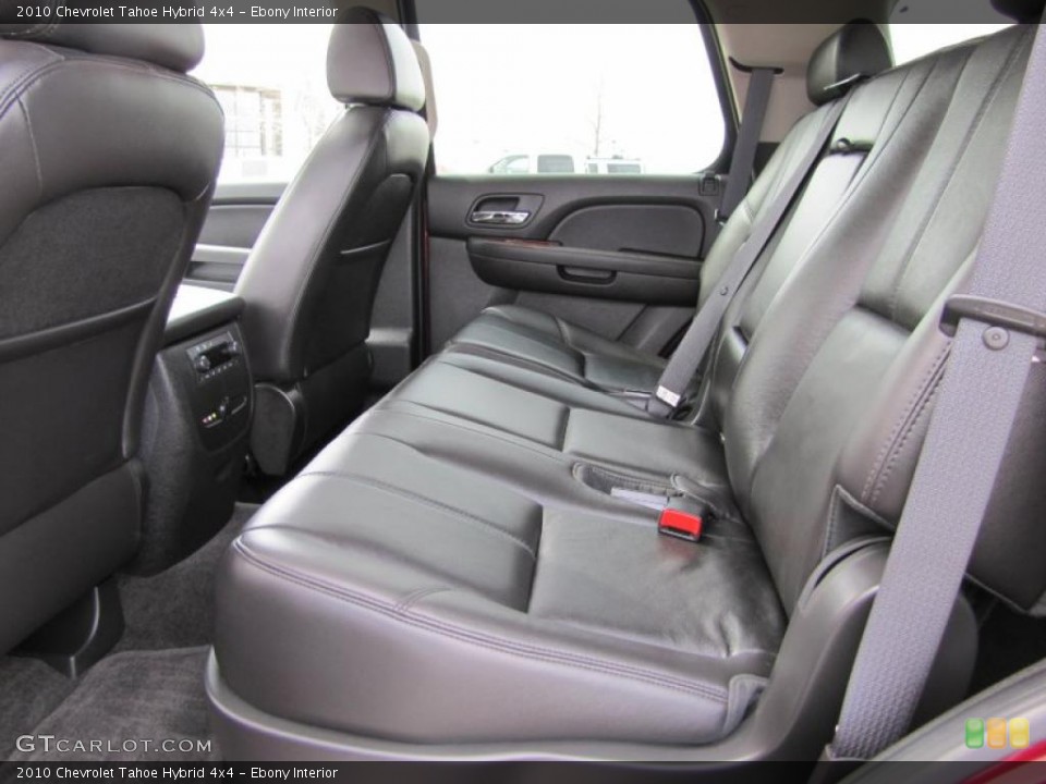 Ebony Interior Photo for the 2010 Chevrolet Tahoe Hybrid 4x4 #47559935