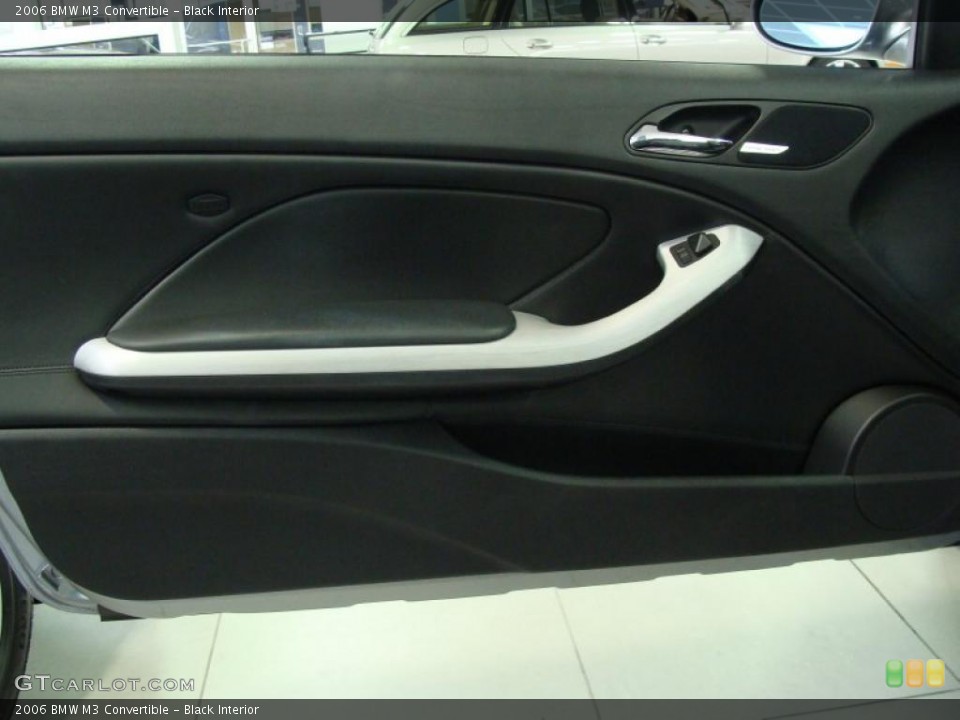 Black Interior Door Panel for the 2006 BMW M3 Convertible #47560124