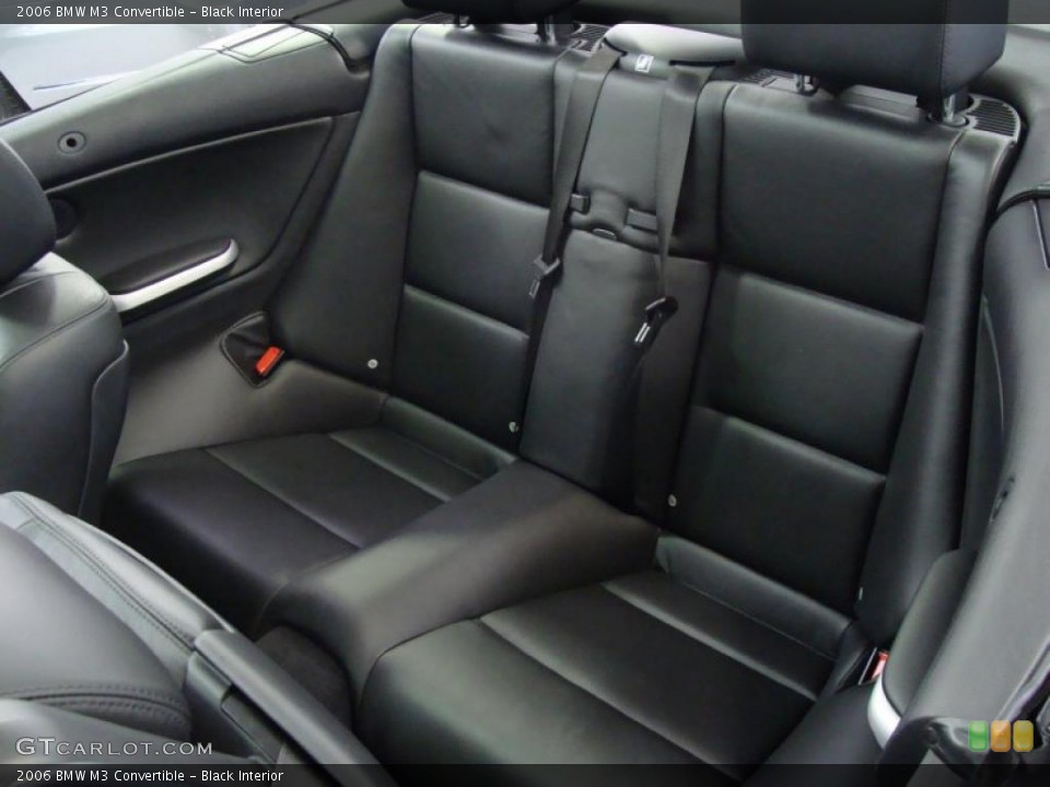 Black Interior Photo for the 2006 BMW M3 Convertible #47560157