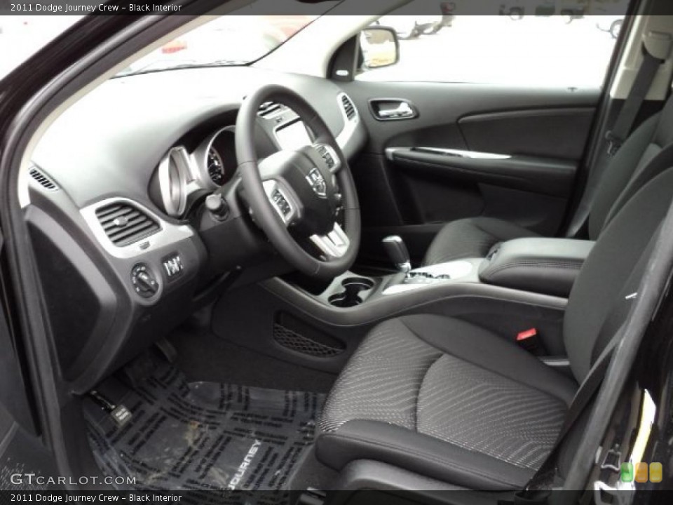 Black Interior Photo for the 2011 Dodge Journey Crew #47561360