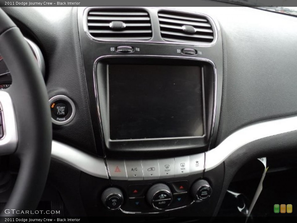 Black Interior Controls for the 2011 Dodge Journey Crew #47561396