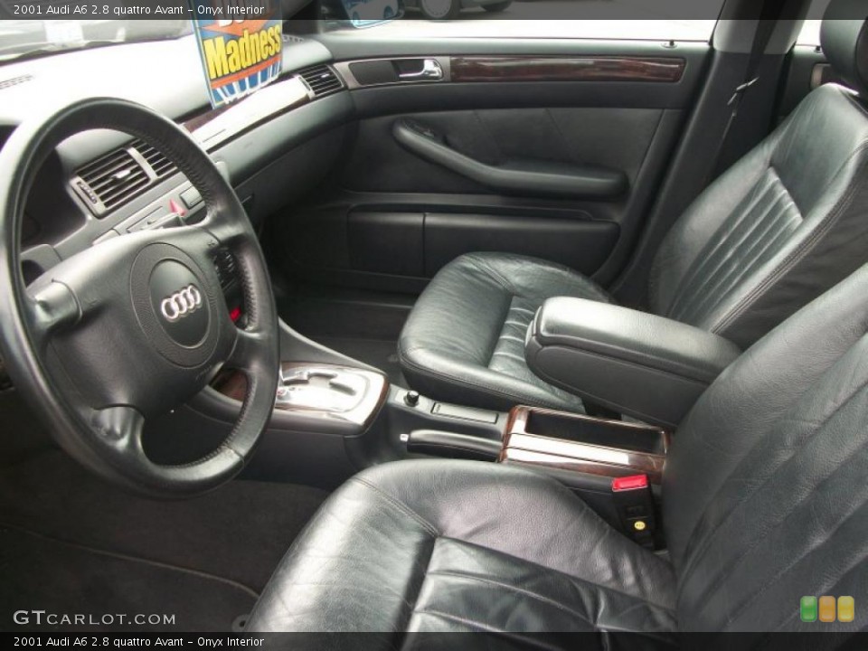 Onyx Interior Photo for the 2001 Audi A6 2.8 quattro Avant #47563037