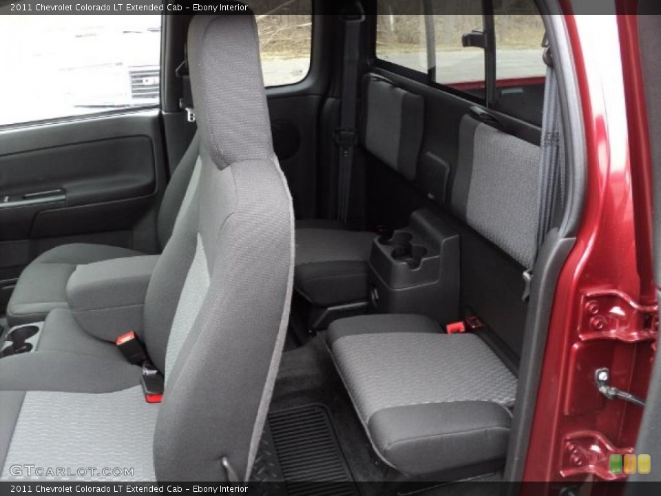 Ebony Interior Photo for the 2011 Chevrolet Colorado LT Extended Cab #47564945