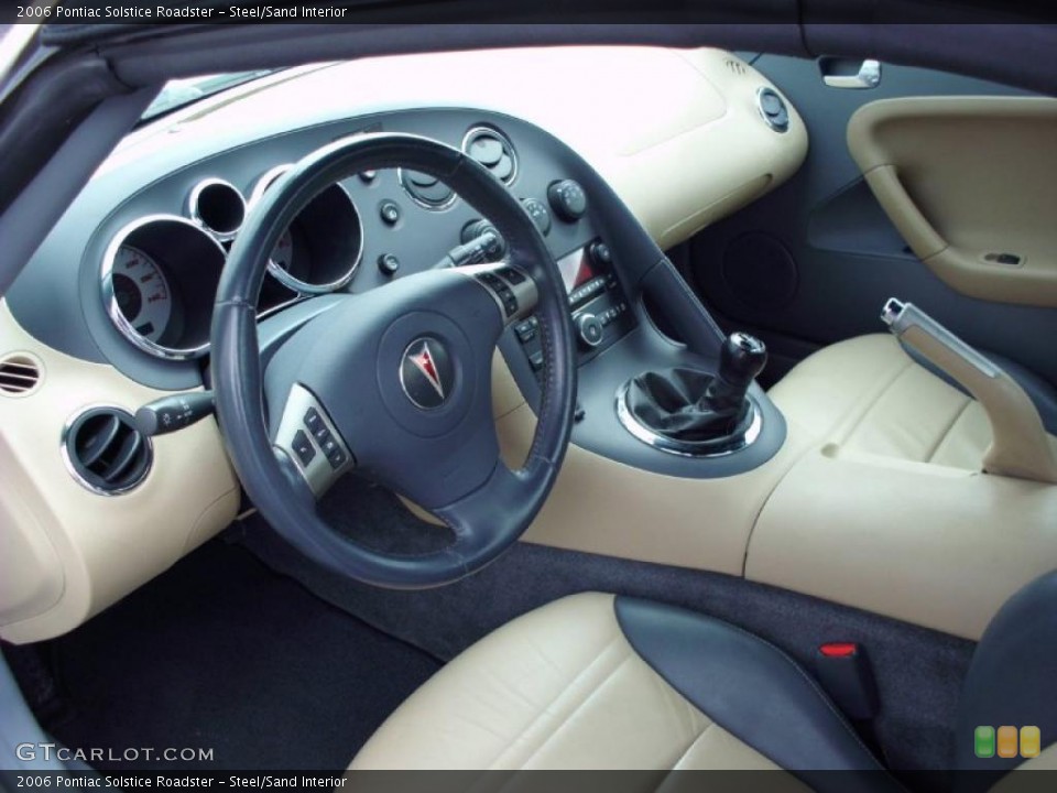 Steel/Sand Interior Prime Interior for the 2006 Pontiac Solstice Roadster #47566508