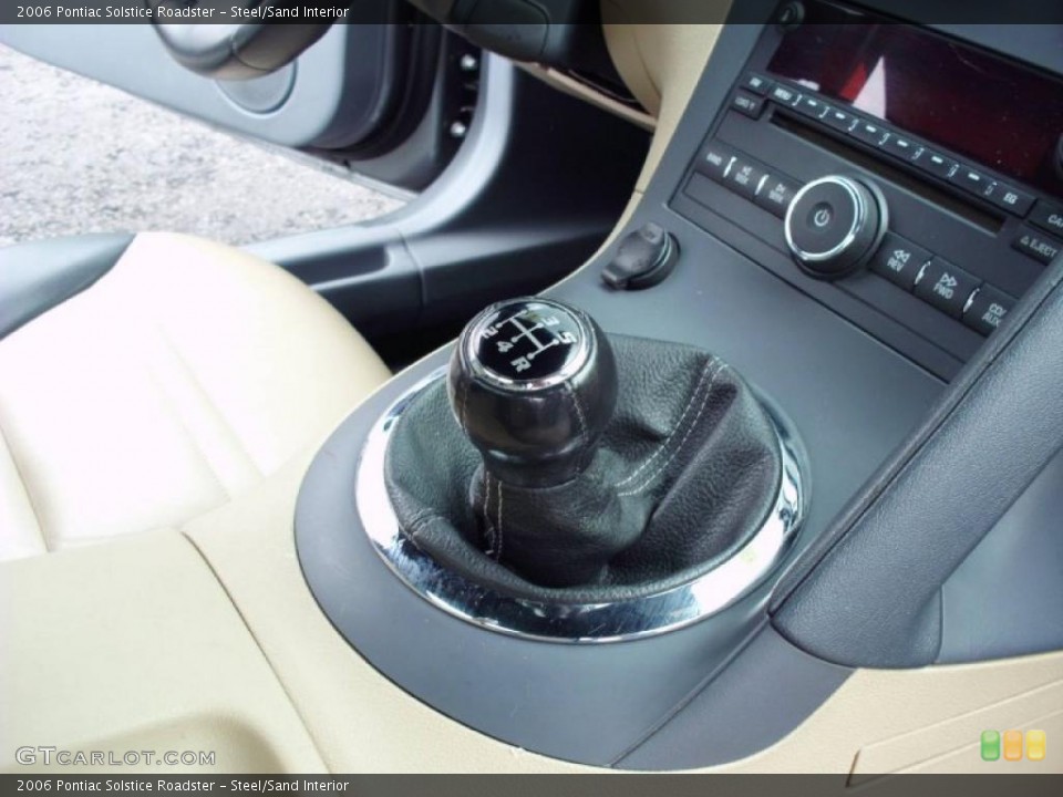 Steel/Sand Interior Transmission for the 2006 Pontiac Solstice Roadster #47566589