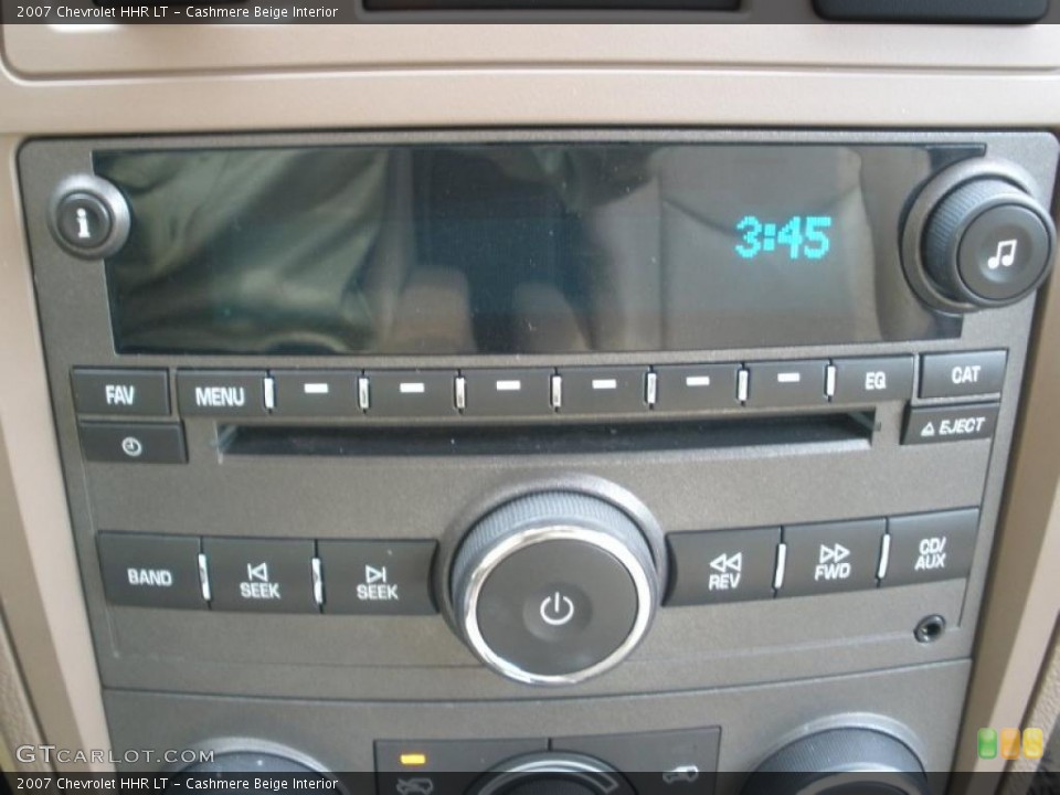 Cashmere Beige Interior Controls for the 2007 Chevrolet HHR LT #47569082