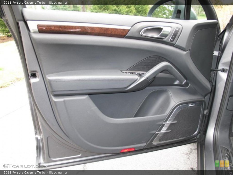 Black Interior Door Panel for the 2011 Porsche Cayenne Turbo #47569742