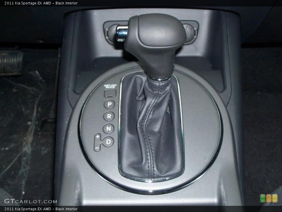 Black Interior Transmission for the 2011 Kia Sportage EX AWD #47570774