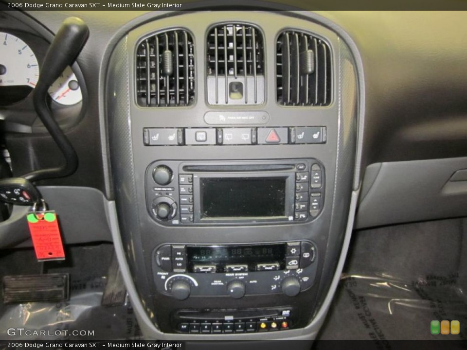 Medium Slate Gray Interior Controls for the 2006 Dodge Grand Caravan SXT #47571845