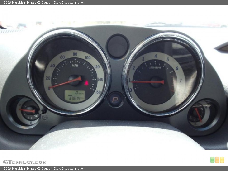 Dark Charcoal Interior Gauges for the 2009 Mitsubishi Eclipse GS Coupe #47573153