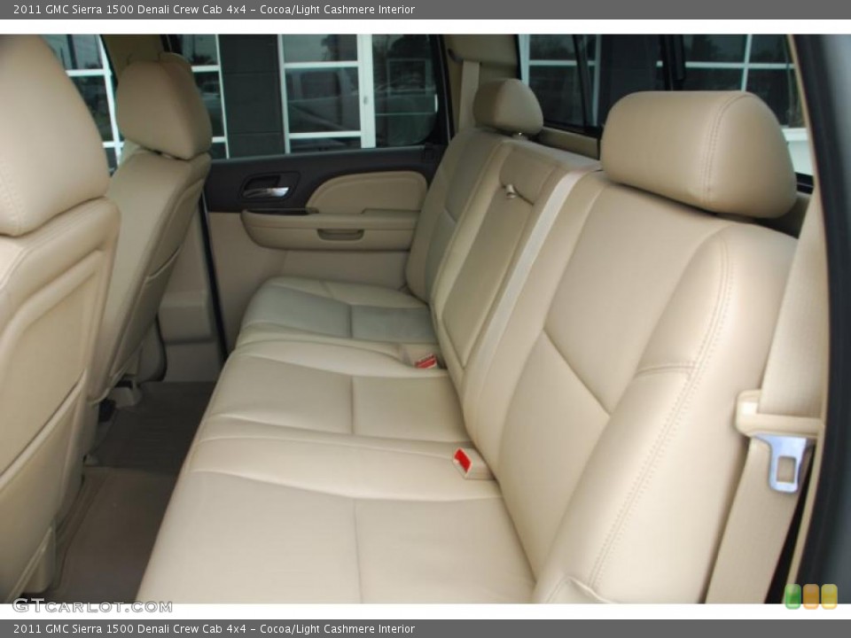 Cocoa/Light Cashmere Interior Photo for the 2011 GMC Sierra 1500 Denali Crew Cab 4x4 #47574137
