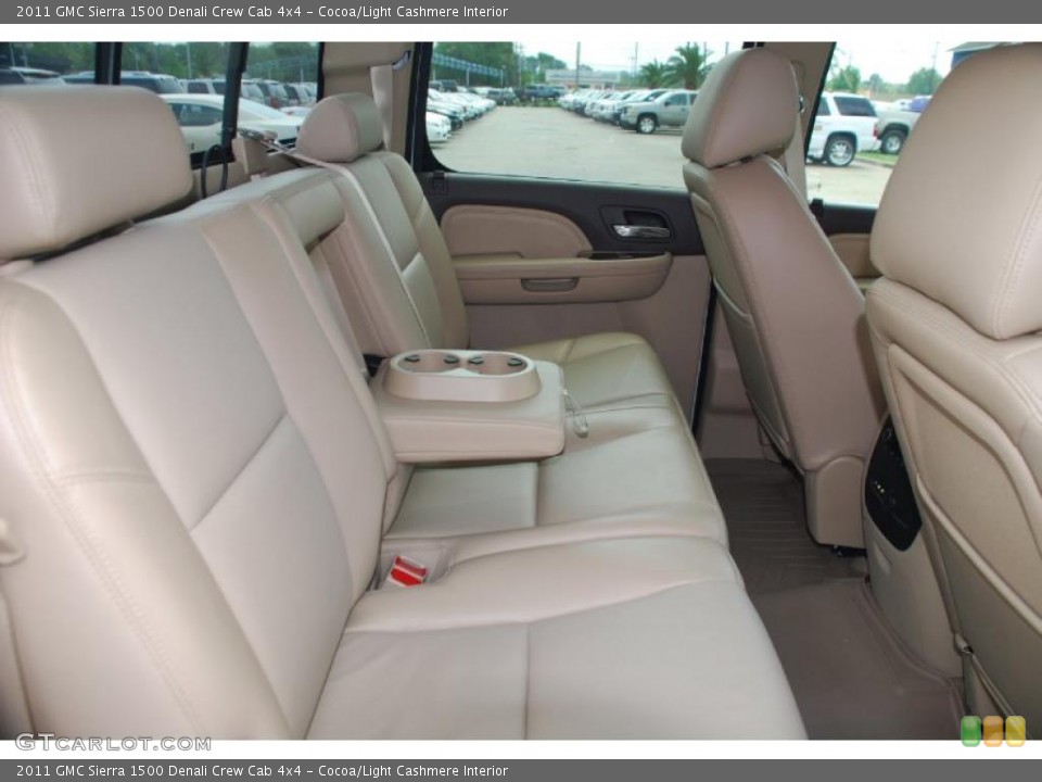 Cocoa/Light Cashmere Interior Photo for the 2011 GMC Sierra 1500 Denali Crew Cab 4x4 #47574152