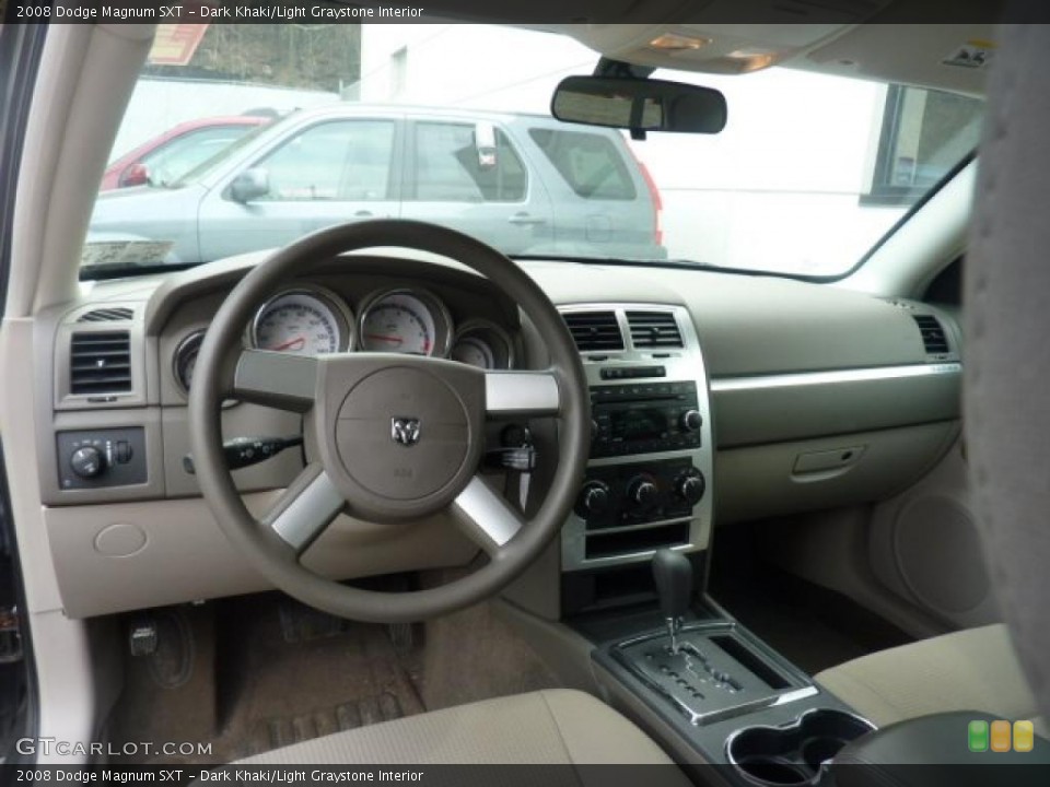 Dark Khaki/Light Graystone Interior Dashboard for the 2008 Dodge Magnum SXT #47576771