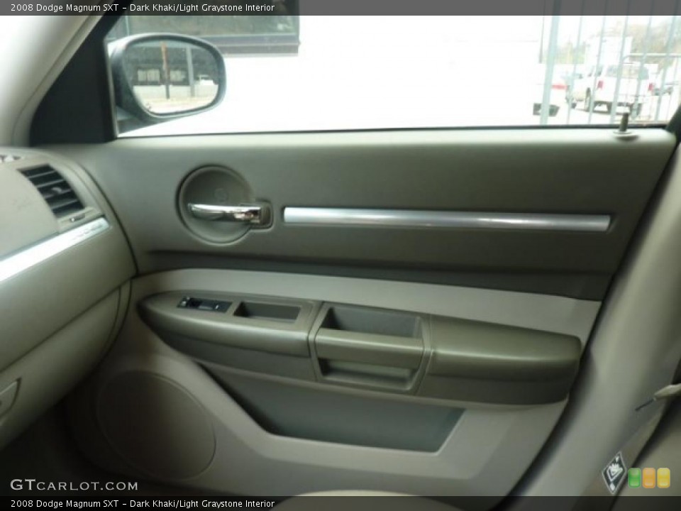 Dark Khaki/Light Graystone Interior Door Panel for the 2008 Dodge Magnum SXT #47576837