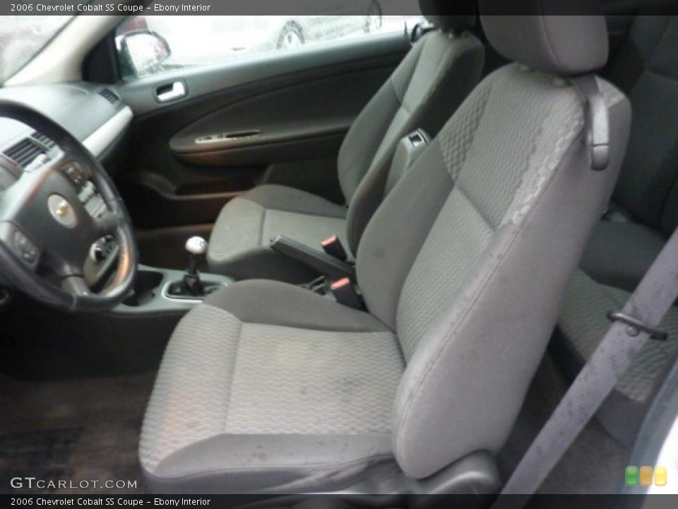 Ebony Interior Photo for the 2006 Chevrolet Cobalt SS Coupe #47577404